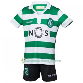 Camisola Sporting CP Criança Equipamento Principal 2018-2019 Manga Curta